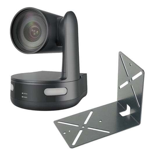 PTZCam UV401A 4KP60 PTZ Streaming Camera Bundle with Mounting Bracket.