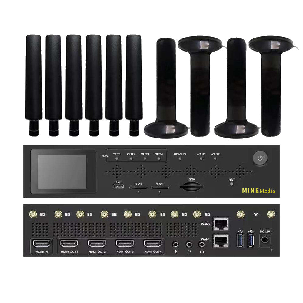 MiNE Media A320H - 8K 5G Bonding Decoder
