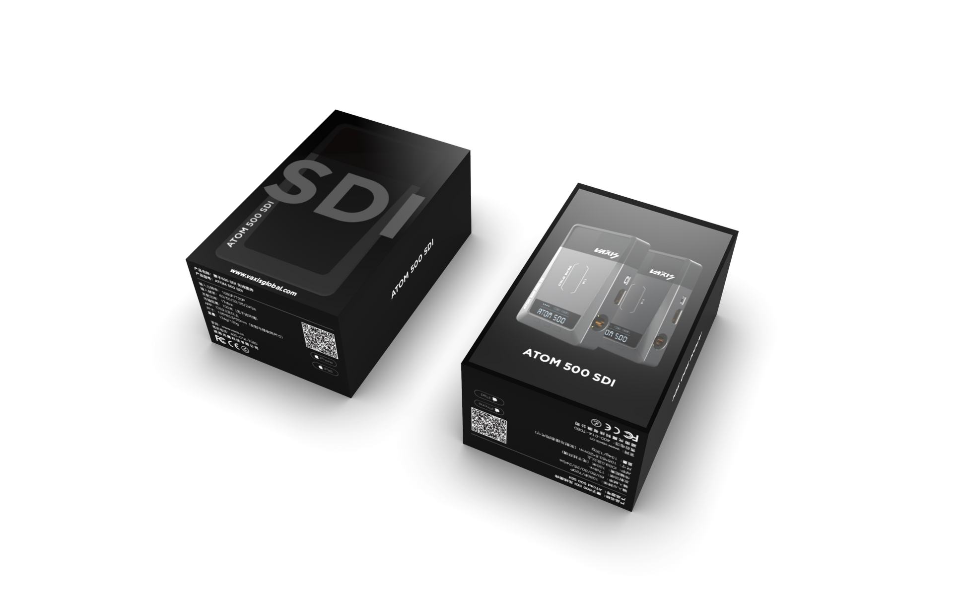 Vaxis ATOM 500 NPF - Wireless Transmitter & Receiver with Free Battery Bundle.