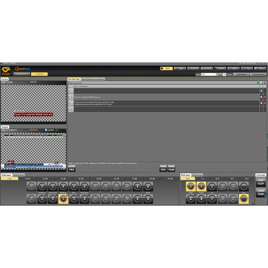 Axel CG PLUS Dual-Channel Broadcast Graphics System.