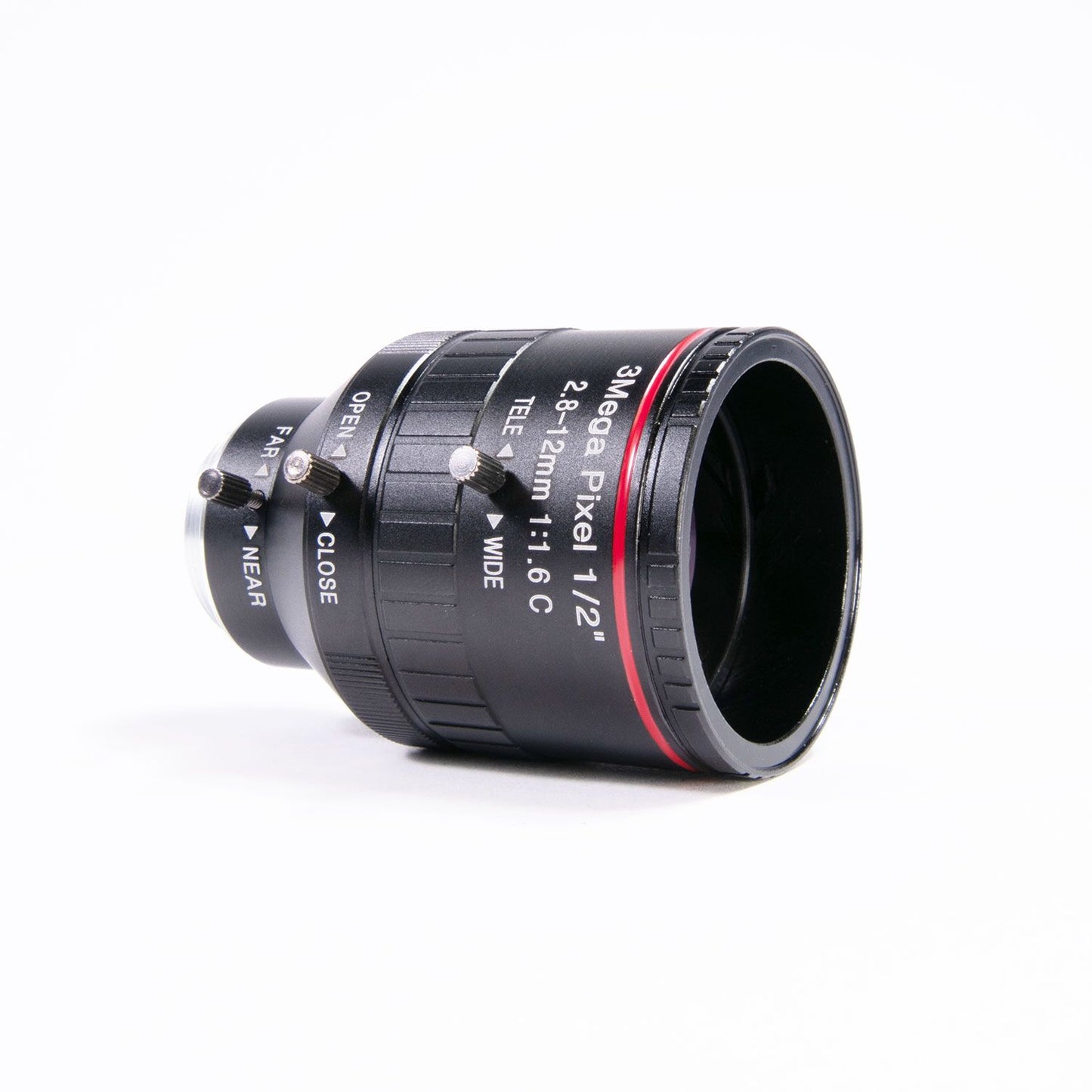 AIDA Imaging HD Varifocal 2.8-12mm Manual Iris CS Mount Lens