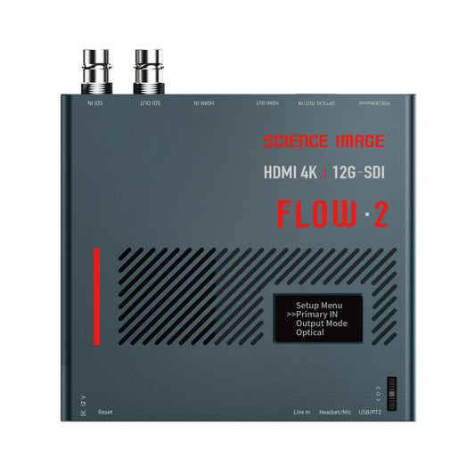 Science Image FLOW 2 - 4K 12G-SDI HDMI 2.0 Format Converter.