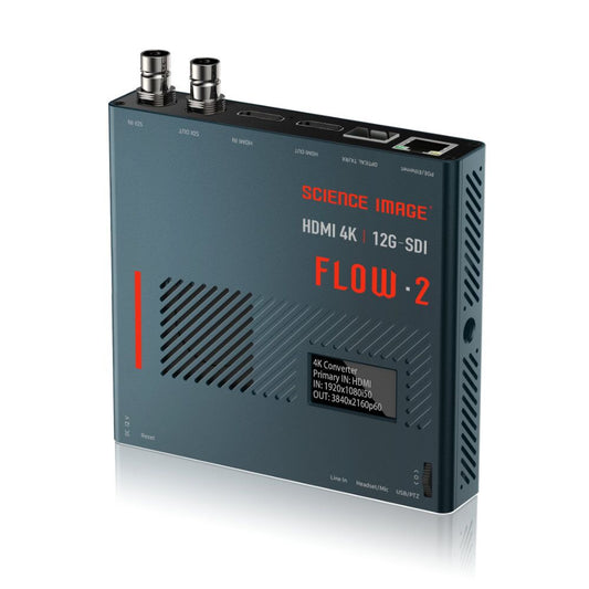 Science Image FLOW 2 - 4K 12G-SDI HDMI 2.0 Format Converter.