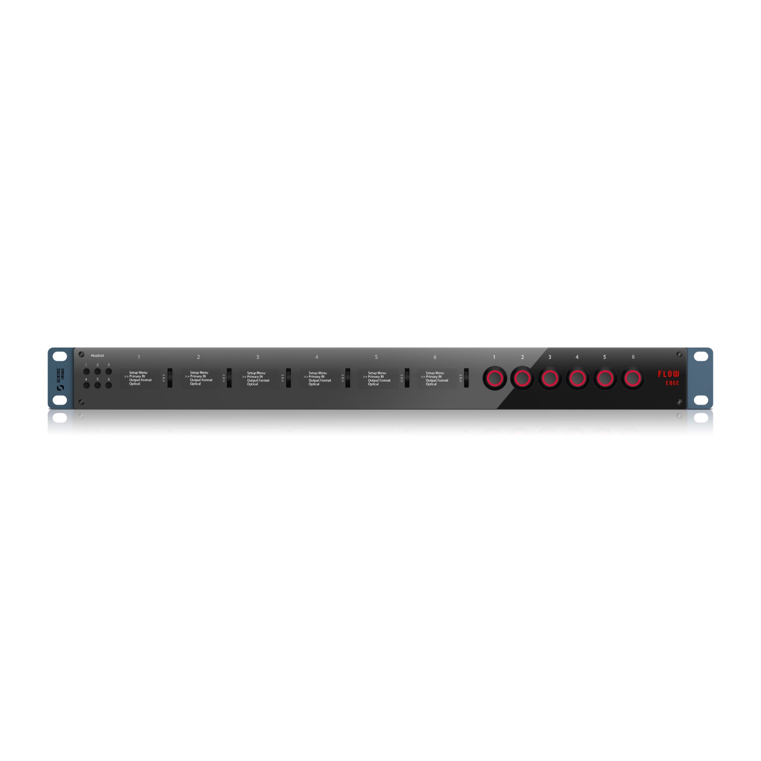 Science Image Flow Edge 6CH - 6-channel 1U Rack-mount 4K Up/Down/Cross Converter.