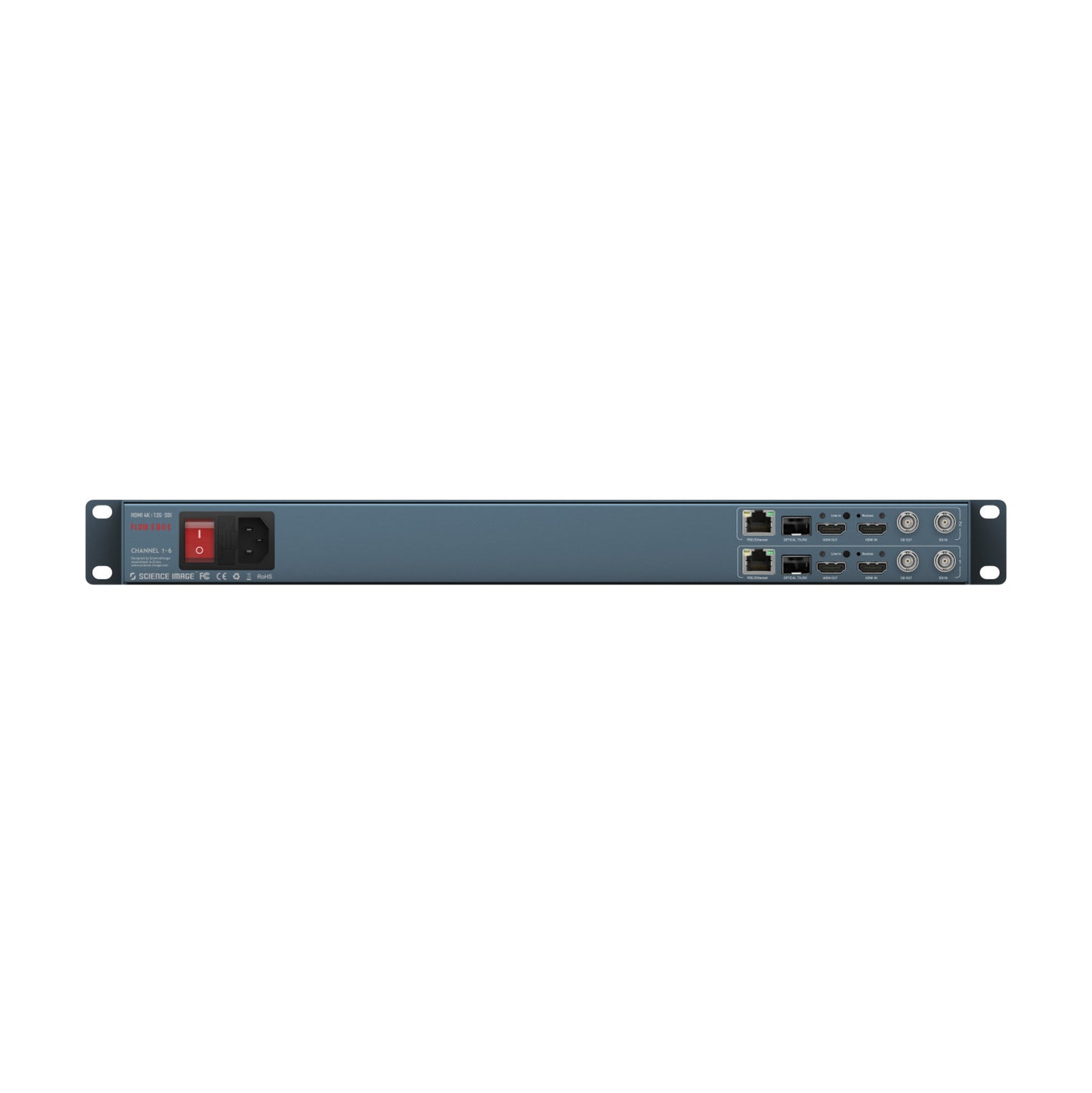 Science Image Flow Edge 2CH - 2-channel 1U Rack-mount 4K Up/Down/Cross Converter