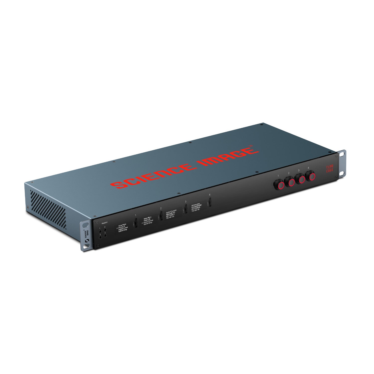 Science Image Flow Edge 4CH - 4-channel 1U Rack-mount 4K Up/Down/Cross Converter.
