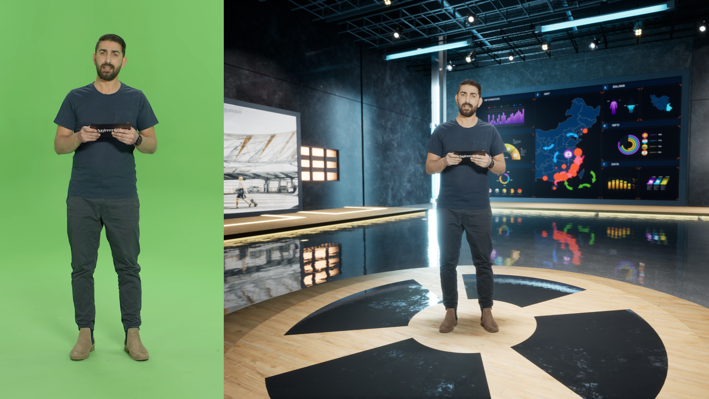 Switchblade LPU4 Virtual Production Workstation with Aximmetry Broadcast DE for LED Walls