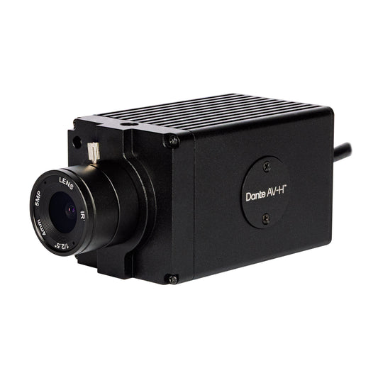 AIDA Imaging HD-AVH-100A - Dante AV-H Ready HD POV Streaming Camera.