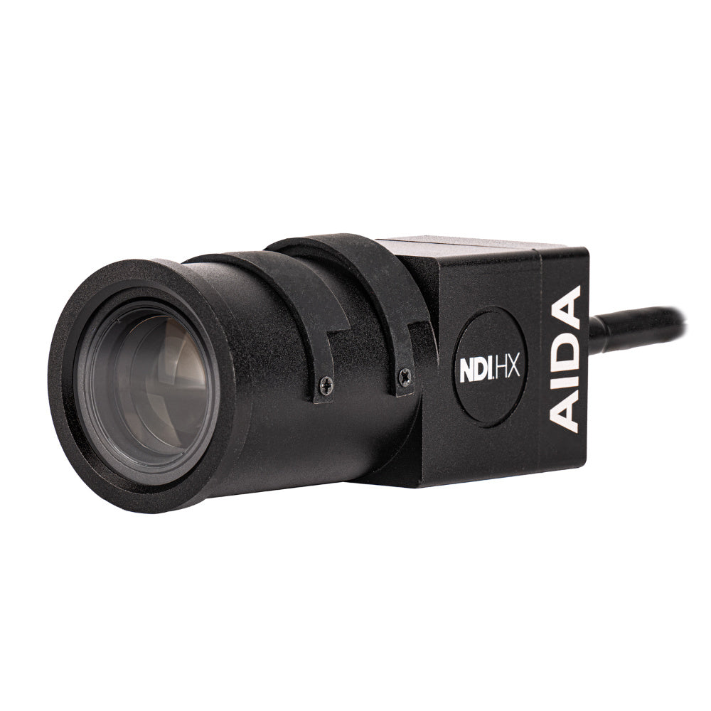 AIDA Imaging HD-NDI-TF - Full HD NDI|HX IP SRT PoE Weatherproof POV Camera with 05-50mm Varifocal Lens