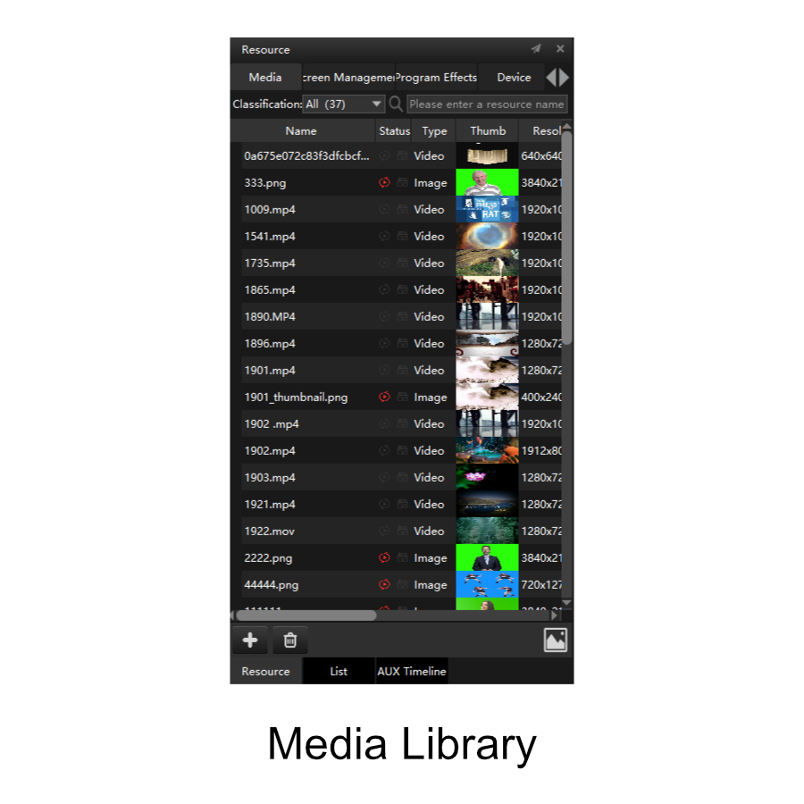 Switchblade LPU1 S3 - 1U media server powered by enlightV Hirender S3