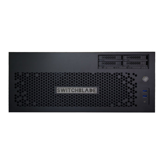 Switchblade LPU4 Enterprise with vMix Pro and Bluefish444 Kronos K8 8-channel SDI I/O.