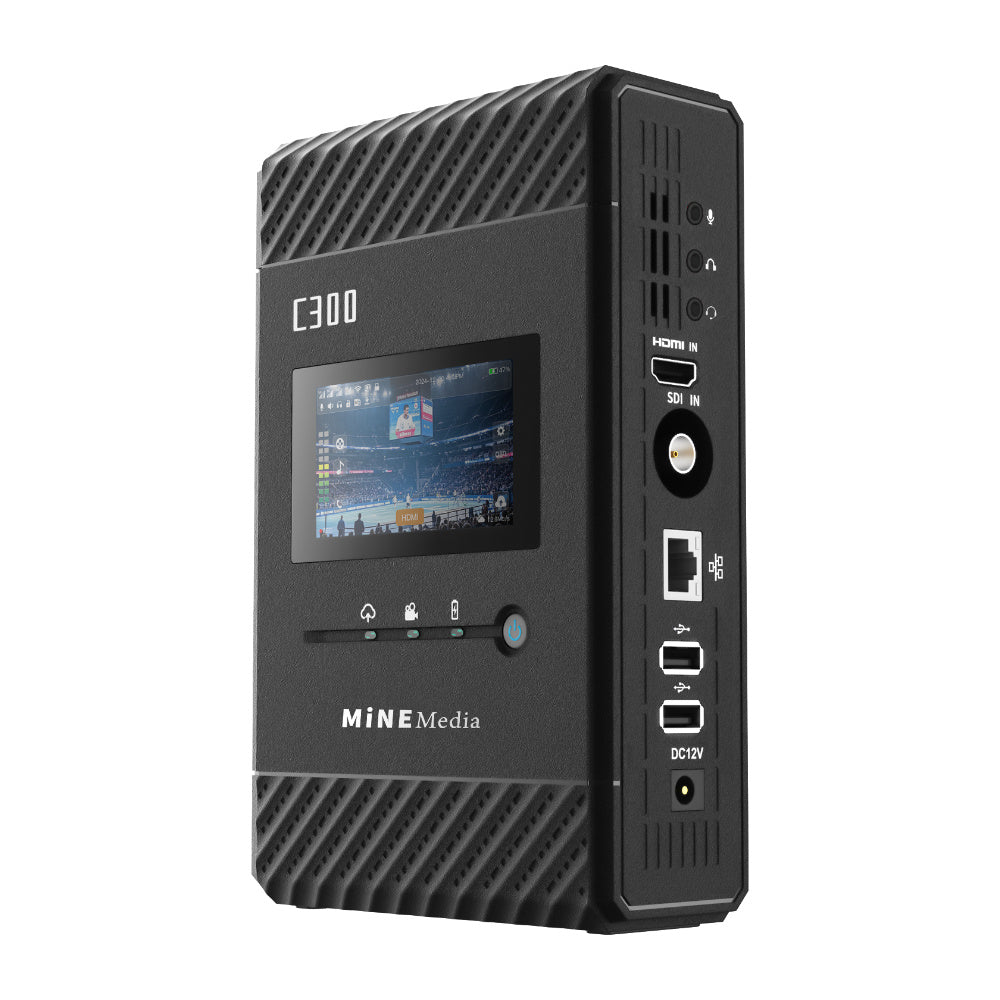 MINE Media C300 5G Live Streaming Bonded Backpack Encoder