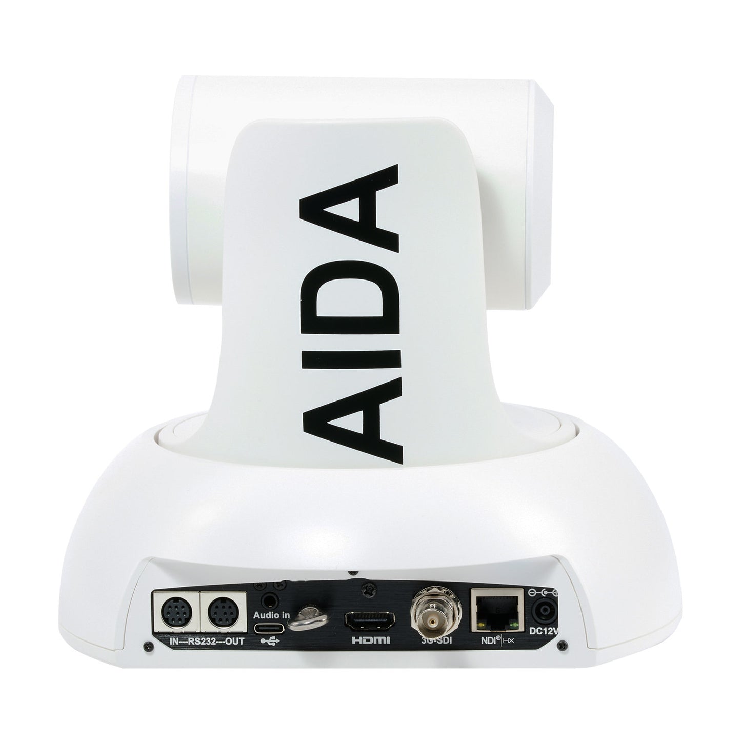 2 Camera Controller Bundle with Two (2) AIDA Imaging PTZ-NDI3-X20B (White) 120FPS AI Auto-tracking Cameras and NDI PTZ Controller