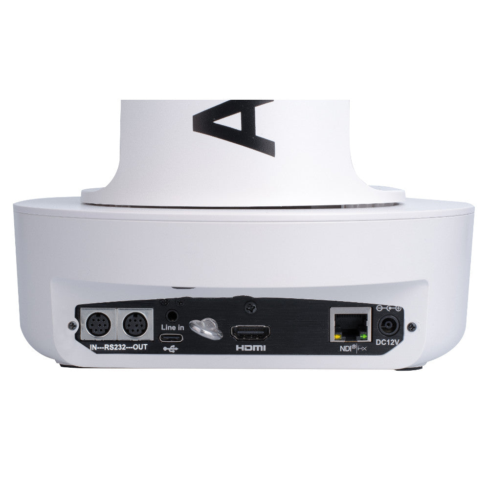 AIDA Imaging PTZ4K-NDI-X30W - Broadcast/Conference NDI|HX 4K NDI/IP/HDMI PTZ Camera 30X Zoom (White)
