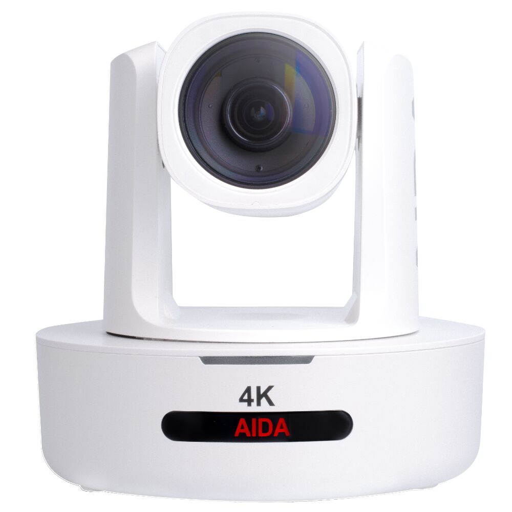 AIDA Imaging PTZ4K-NDI-X30W - Broadcast/Conference NDI|HX 4K NDI/IP/HDMI PTZ Camera 30X Zoom (White)