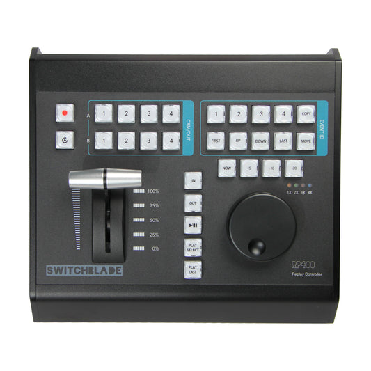 Switchblade RP400 - 4-channel vMix Replay Controller with vMix Pro.