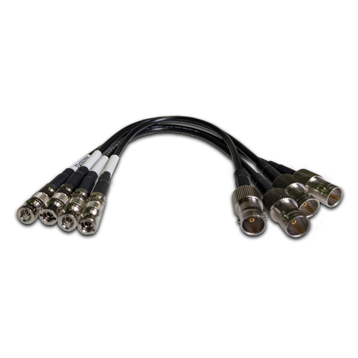 Switchblade Micro-BNC to Full-size BNC Adapter Cables - Set of Four