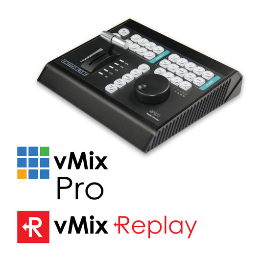 Switchblade RP400 - 4-channel vMix Replay Controller with vMix Pro.