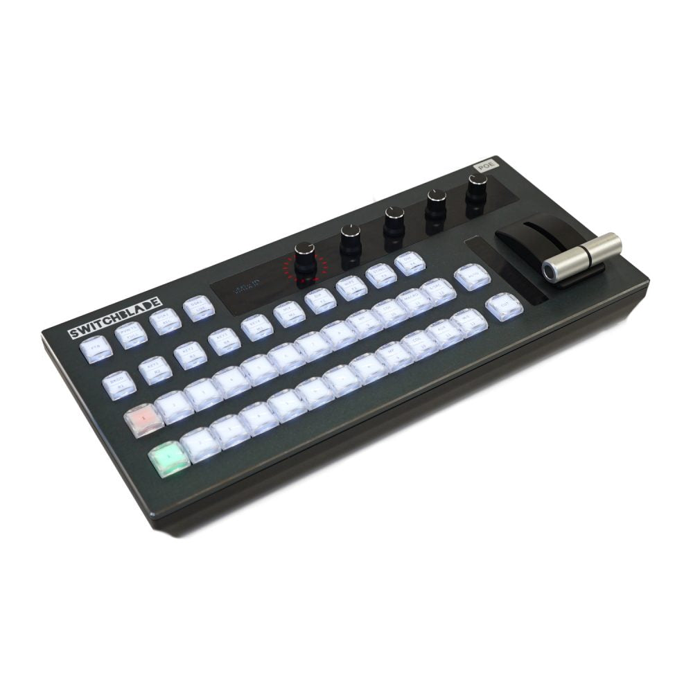 Switchblade VMC12 Control Panel for vMix Software and Blackmagic ATEM.