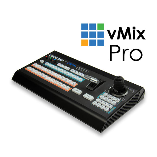 Switchblade VMC12 PRO vMix Controller with vMix Pro Software.