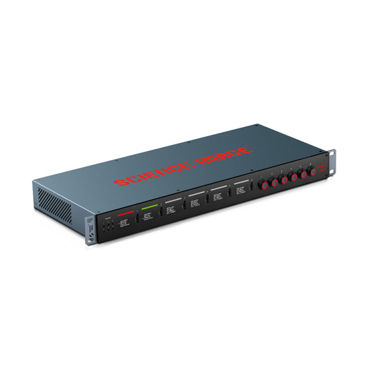 Science Image Studio Edge G 6CH - 6-channel 1U Rack-mount 4K SDI / HDMI Full NDI Converter with Genlock.