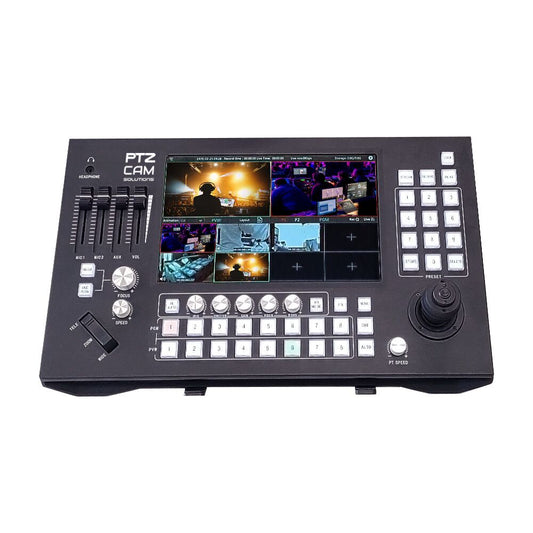 PTZCam Switch N8 - 8-channel NDI|HX2 Switcher and PTZ Controller.