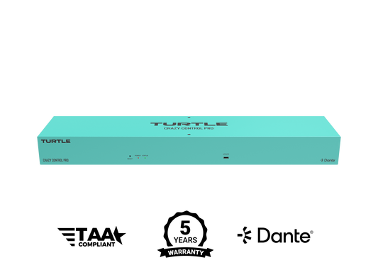Turtle AV CHAZY CONTROL PRO. Central Management Box for CHAZY 4K AV over IP series.