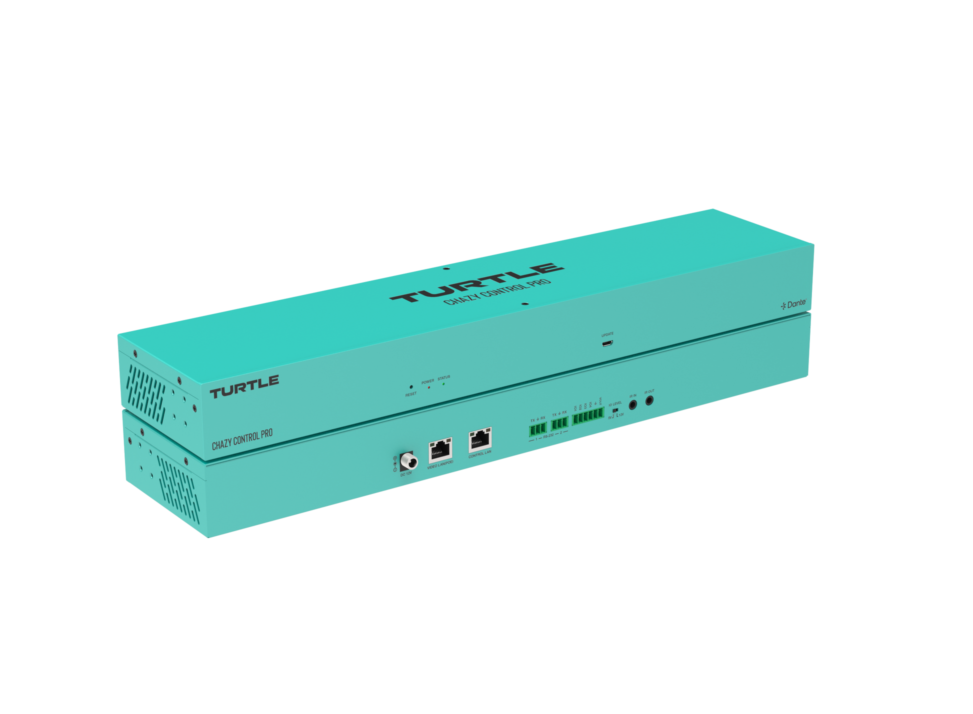 Turtle AV CHAZY CONTROL PRO. Central Management Box for CHAZY 4K AV over IP series.