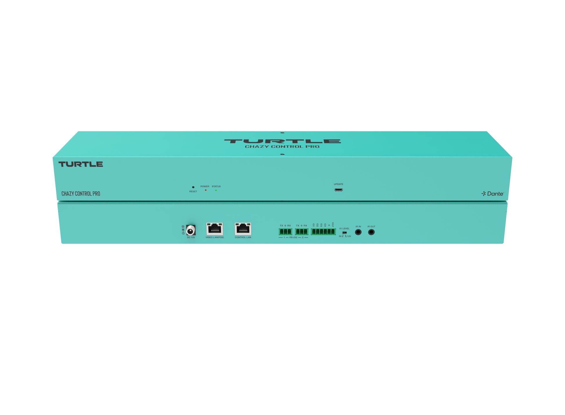 Turtle AV CHAZY CONTROL PRO. Central Management Box for CHAZY 4K AV over IP series.