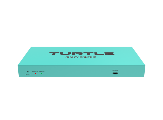 Turtle CHAZY CONTROL Dante AV-A Central Management Box.