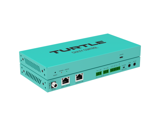 Turtle CHAZY CONTROL Dante AV-A Central Management Box.