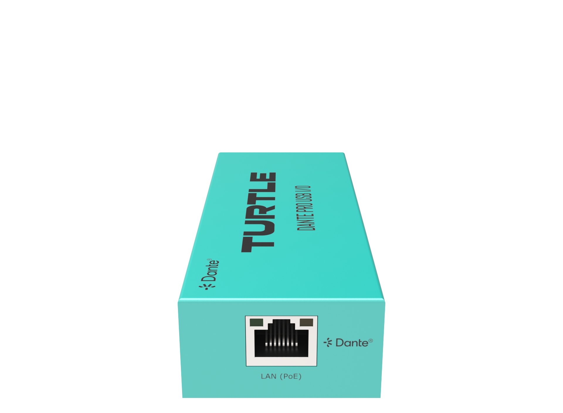 Turtle Dante Pro Dual Channel USB-C Input and Output.