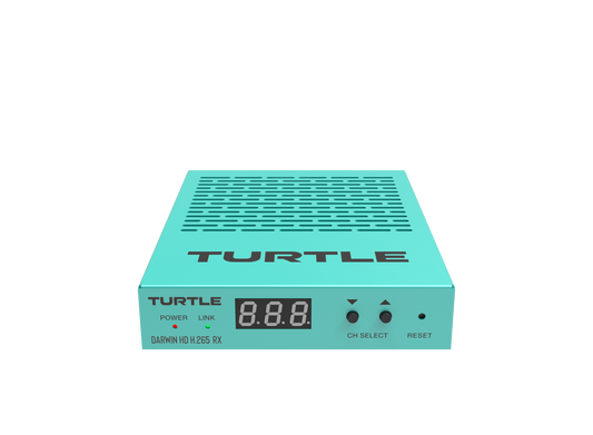Turtle DARWIN HD H.265 RX - H.265 to HDMI Decoder Receiver.