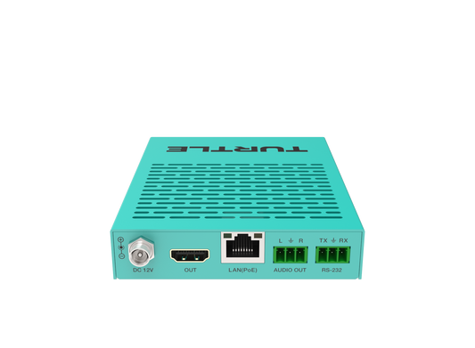 Turtle DARWIN HD H.265 RX - H.265 to HDMI Decoder Receiver.