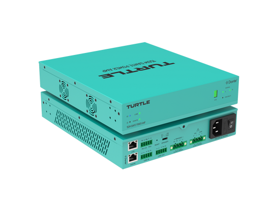 Turtle Dante Network Power Amplifier.