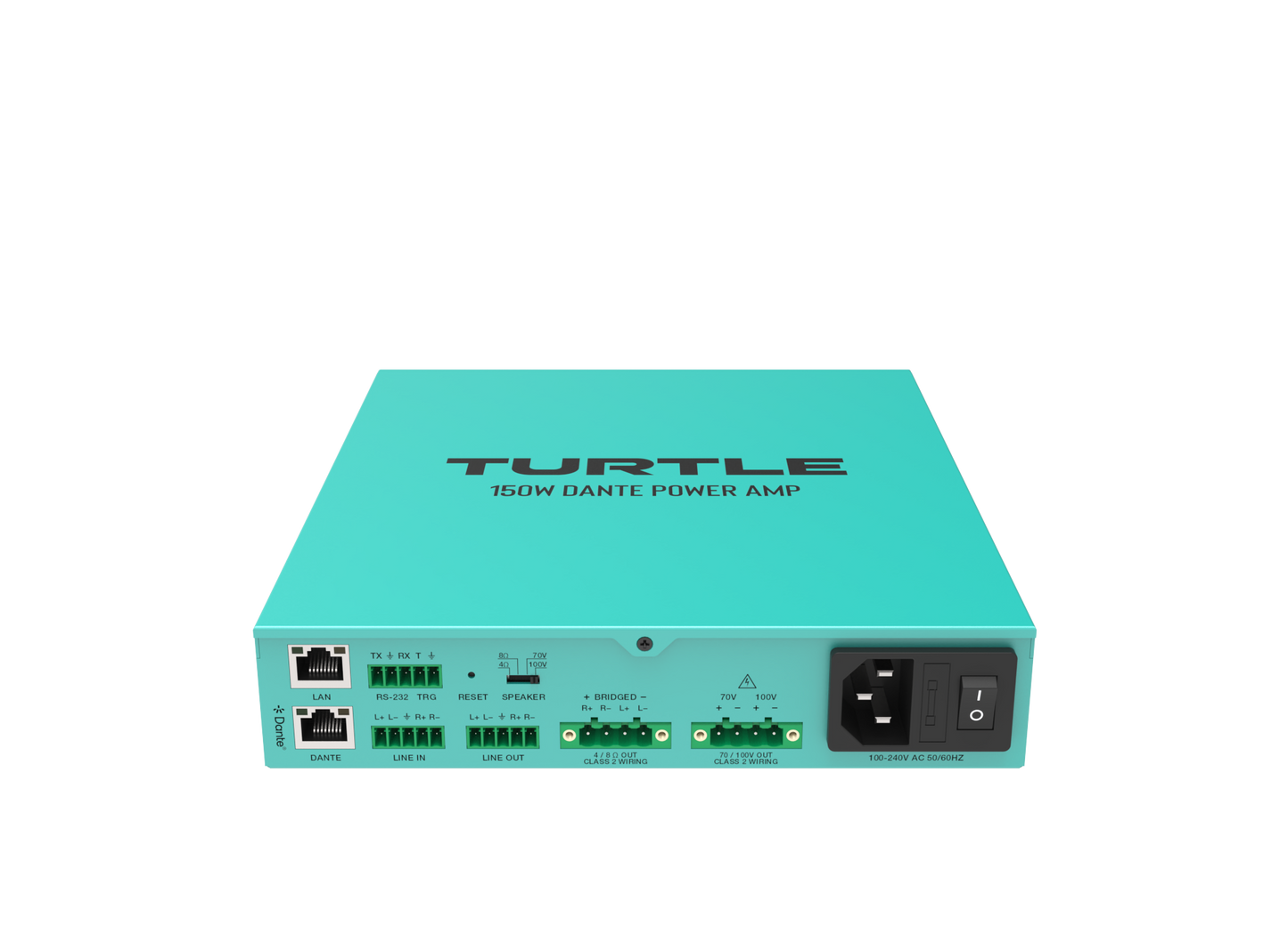 Turtle Dante Network Power Amplifier
