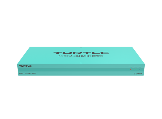 Turtle Mineola 4x4 Dante Audio Bridge.