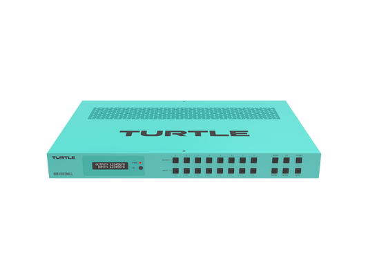 Turtle Video Wall 4x4 - 4K Matrix Switch Multiview Video Wall Controller.