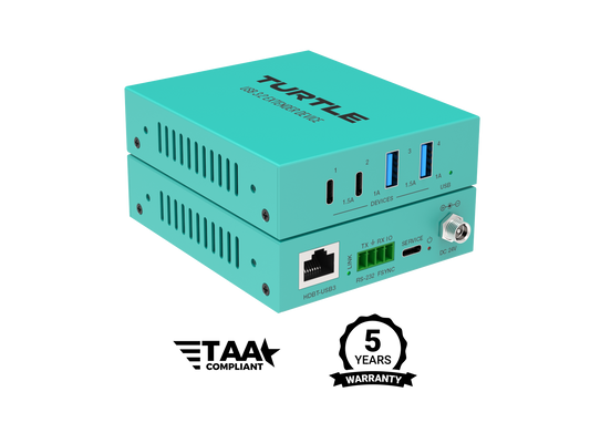 Turtle 100m USB 3.2 5Gbps Extender Kit over CAT.