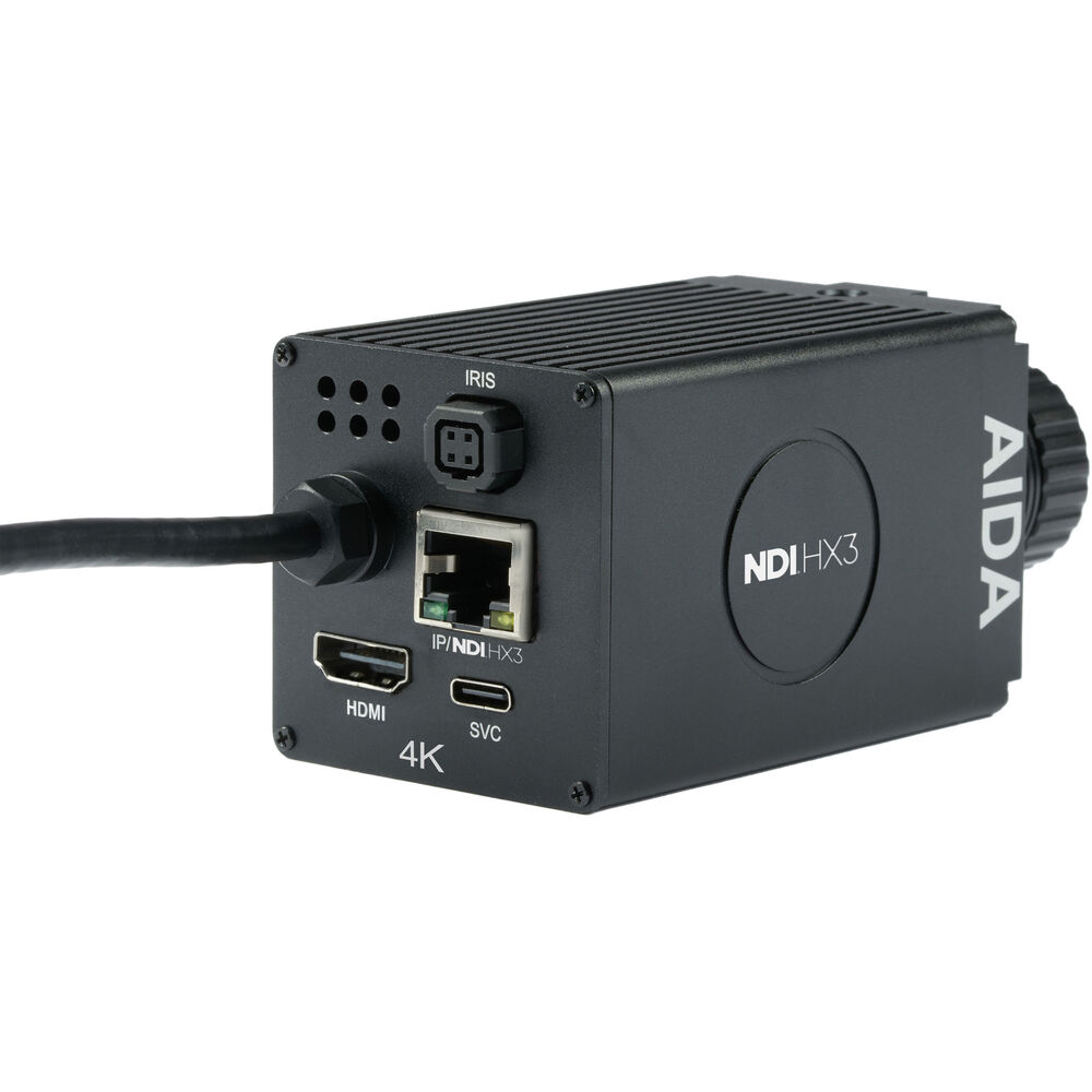 AIDA Imaging UHD-NDI3-300 - UHD 4Kp60 NDI|HX3 IP SRT PoE POV Camera