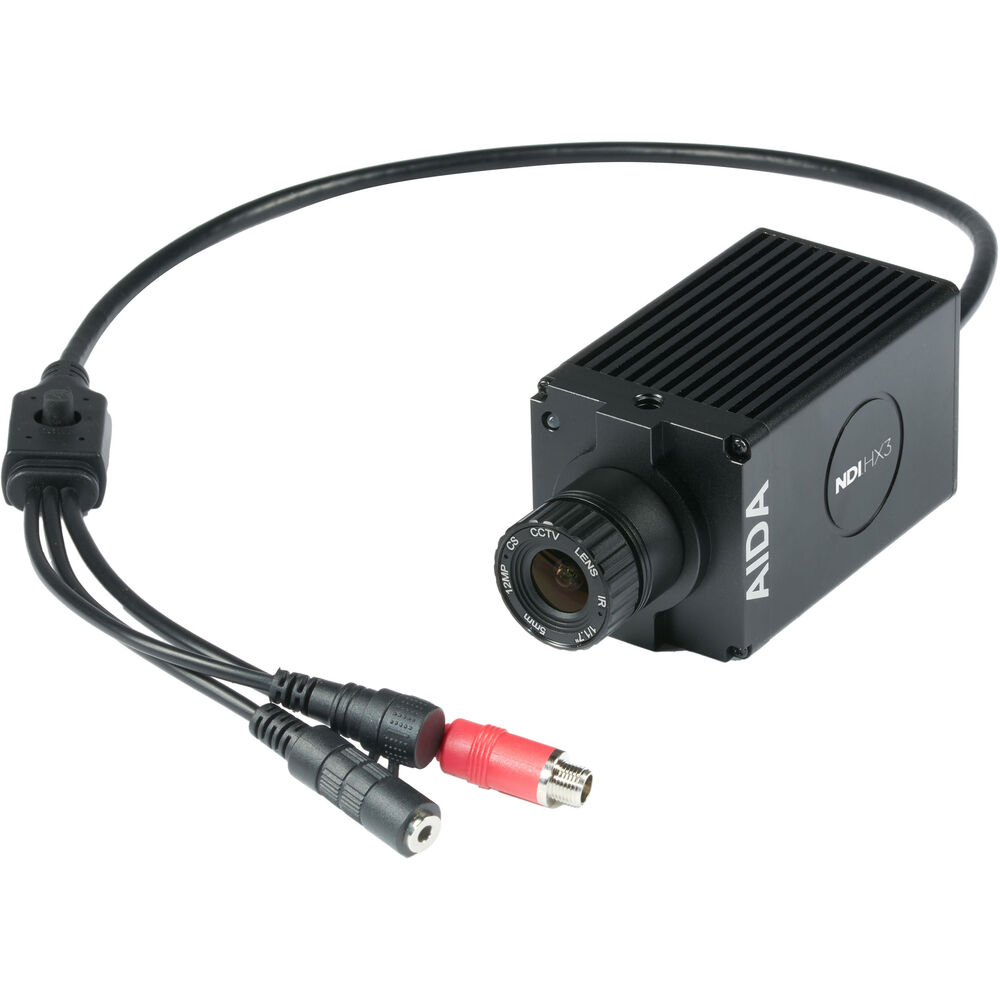 AIDA Imaging UHD-NDI3-300 - UHD 4Kp60 NDI|HX3 IP SRT PoE POV Camera