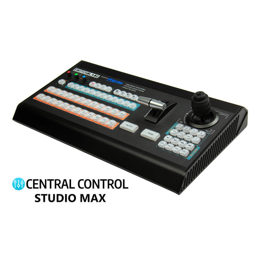 Switchblade VMC12 PRO 12-channel switcher controller with Central Control STUDIO MAX.