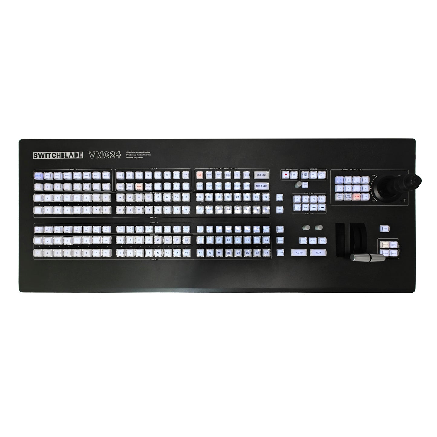 Switchblade LPU4 Elite 24 24-channel Production Switcher Bundle with VMC24 Control Panel