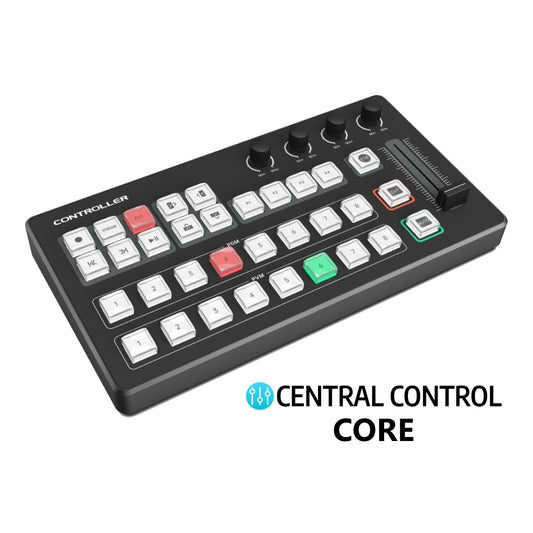 Switchblade VMC8 8-channel switcher controller with Central Control CORE.