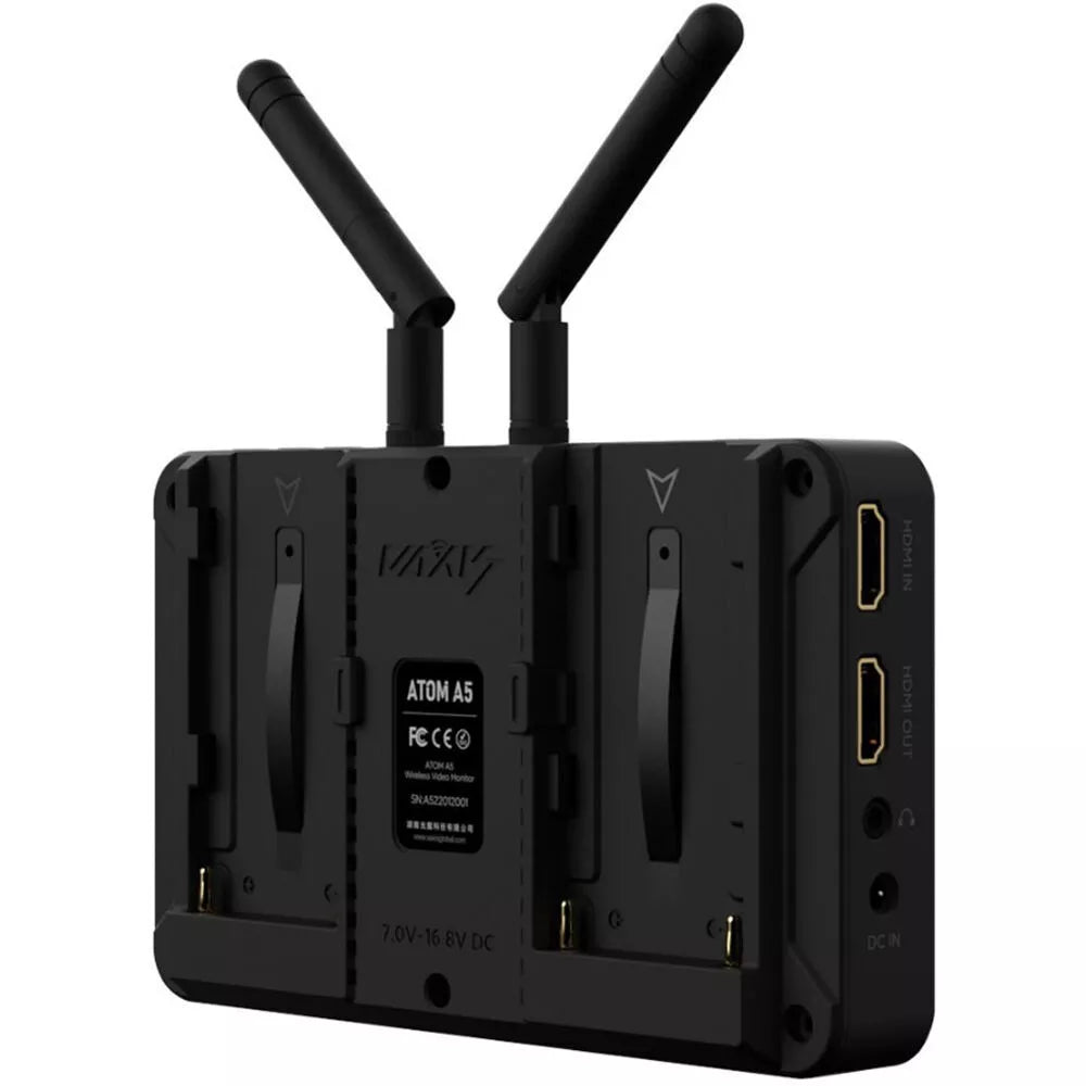 Vaxis Atom A5 Wireless TX/RX Monitor with Free NPF Battery Bundle.