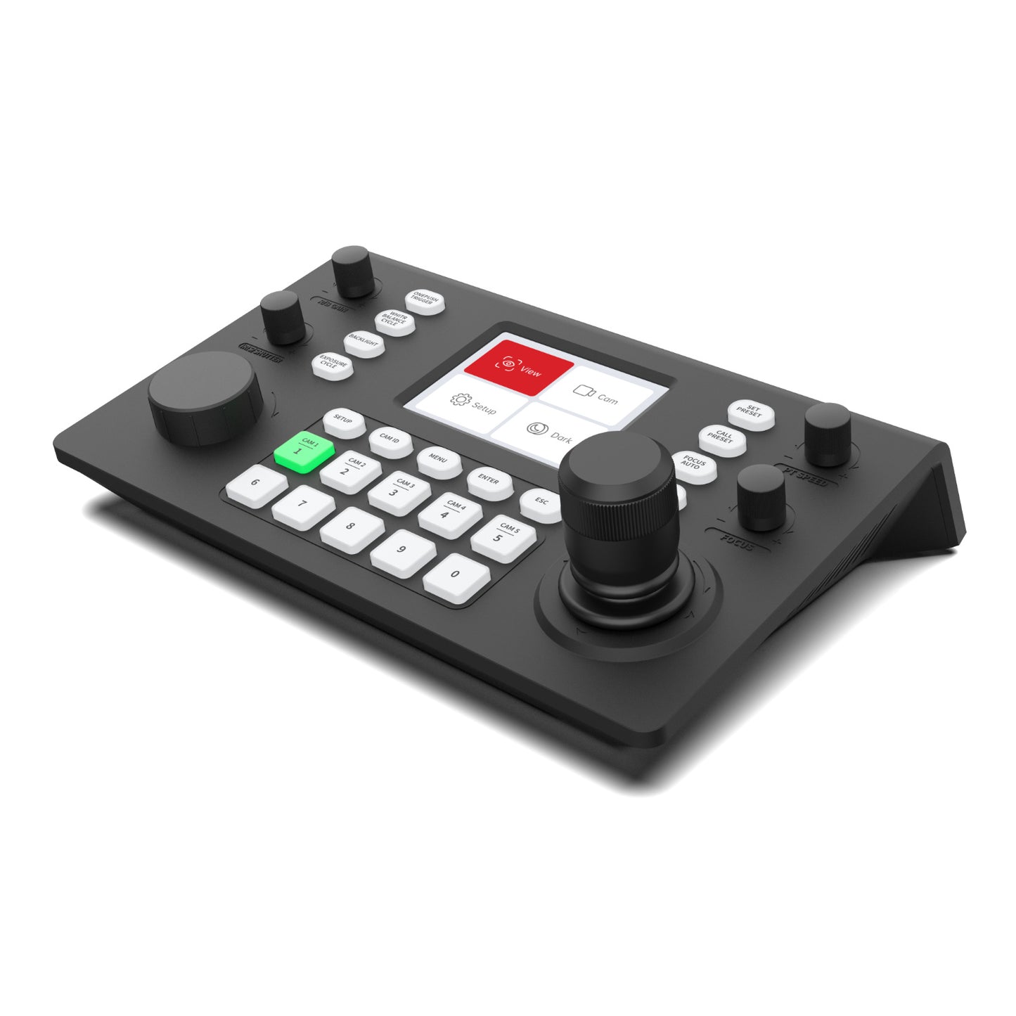 PTZCam CamKit3 Live Streaming System - 3-Camera PTZ Streaming Kit with vMix Switcher, Controllers, Network Switch, and Audio Interface