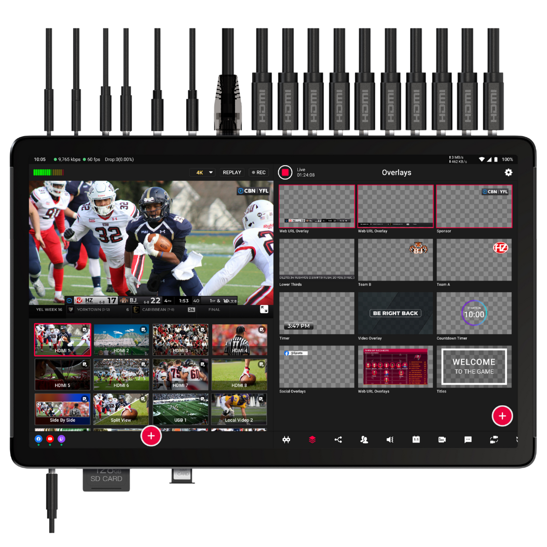YoloLiv YoloBox Extreme All-in-One Multi-Camera Live Streaming and Switching System