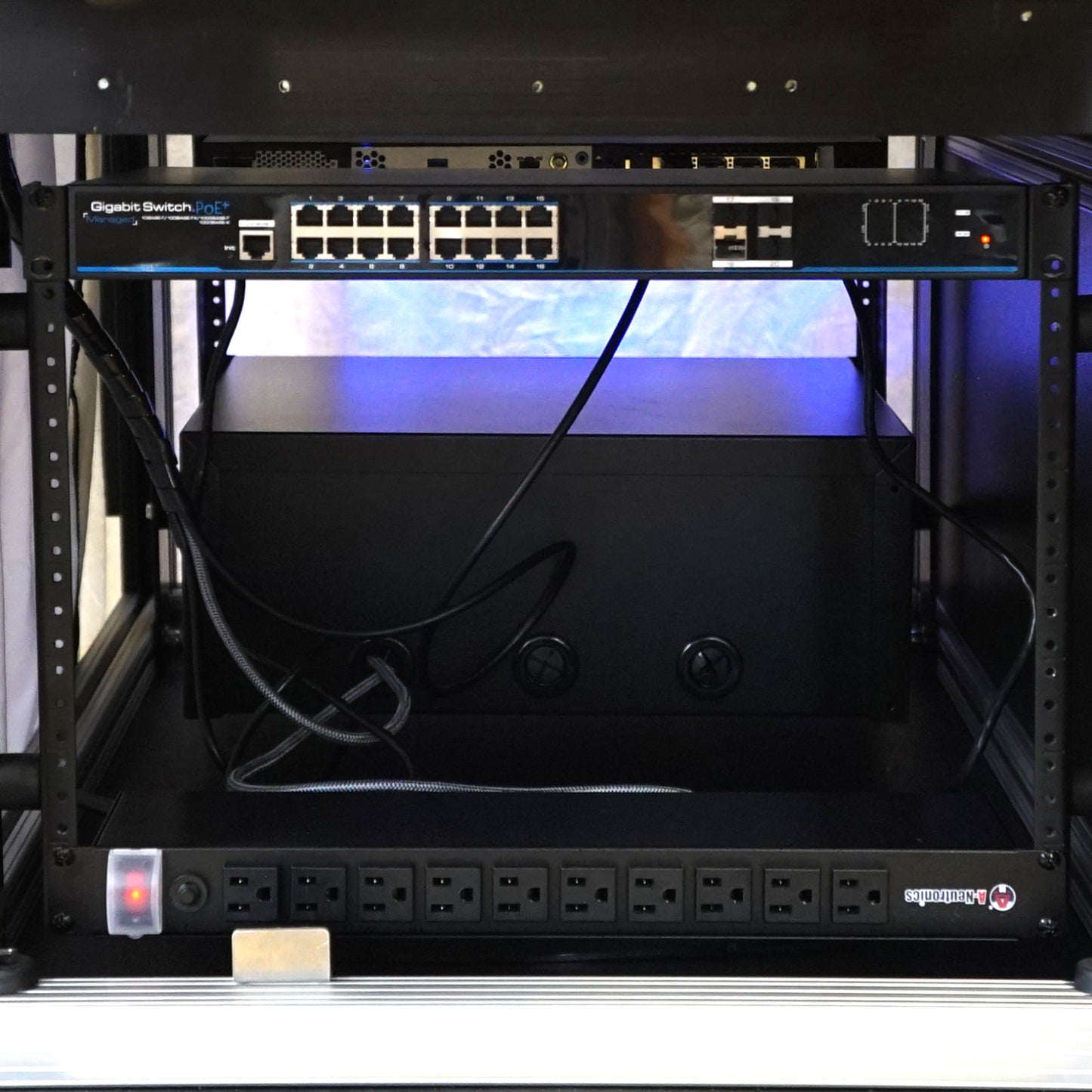 Switchblade MPC (Mobile Production Cart) Tier 4 Bundle with vMix Pro 24-input SDI Switcher