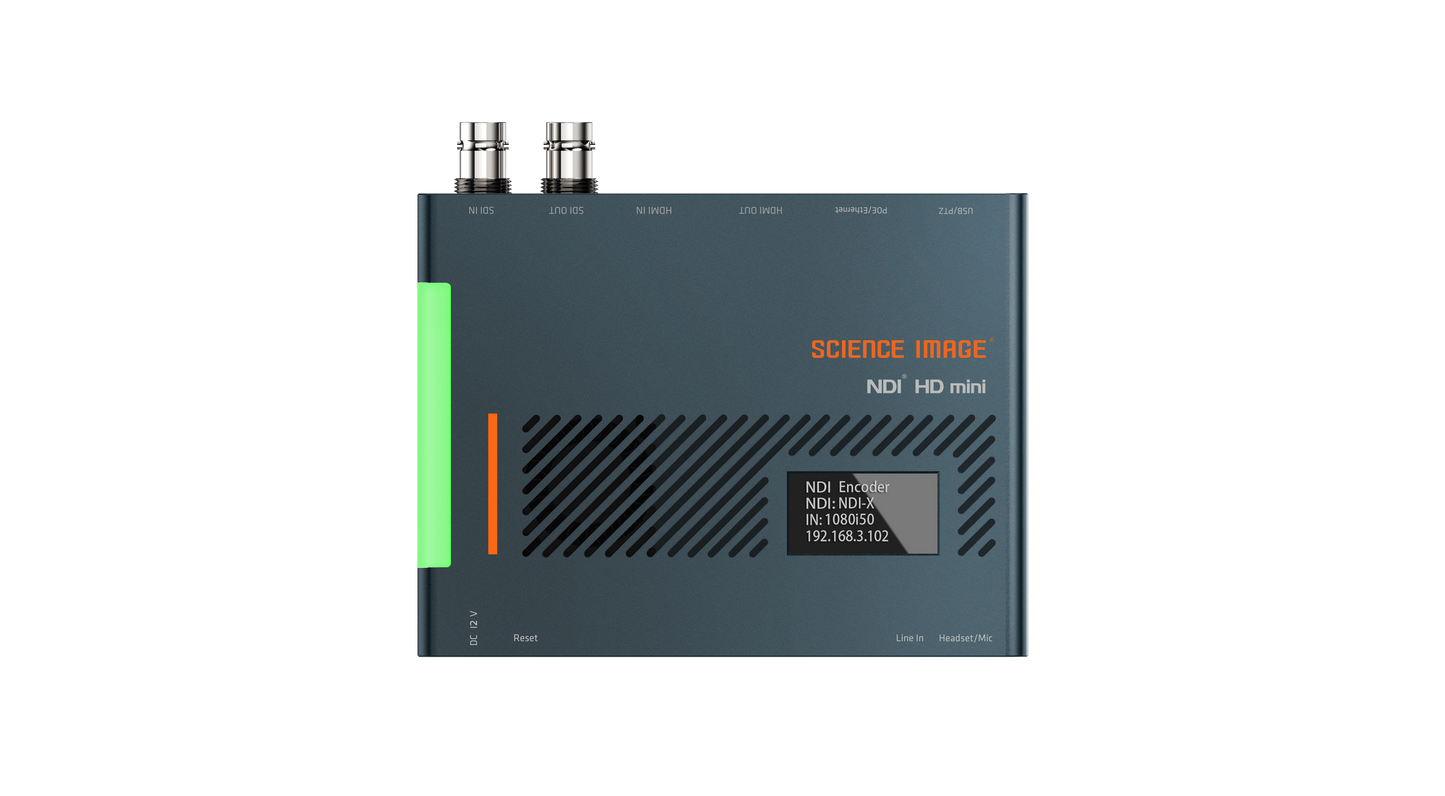 Science Image NDI HD mini - 3G-SDI 4Kp30 HDMI Full NDI Encoder and Decoder