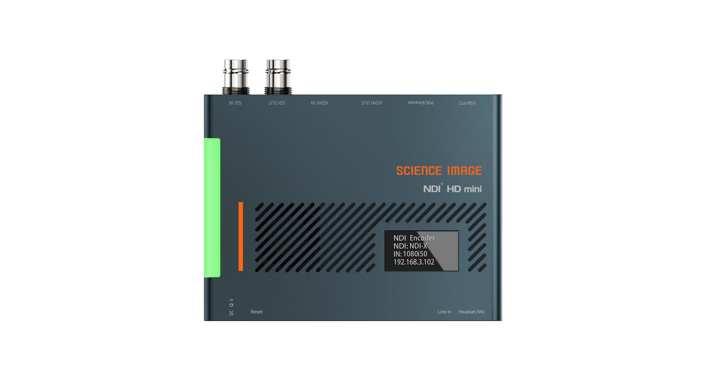 Science Image NDI HD mini - SDI & HDMI Full NDI Converter with Mounting Bracket